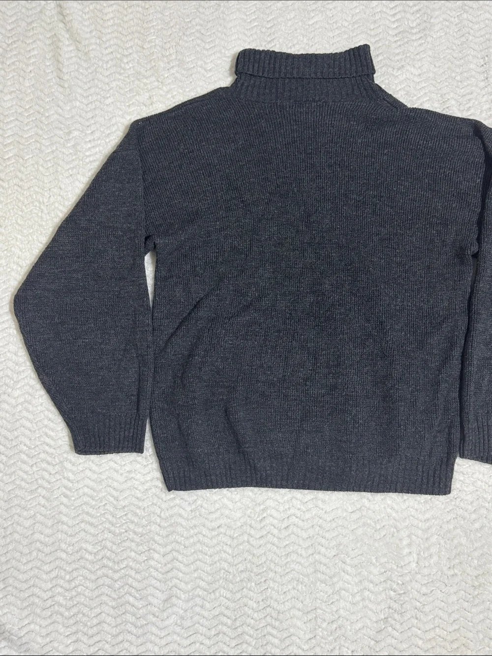 Vintage Ralph Lauren Polo Sport American Flag Turtleneck Knit Sweater Men Large